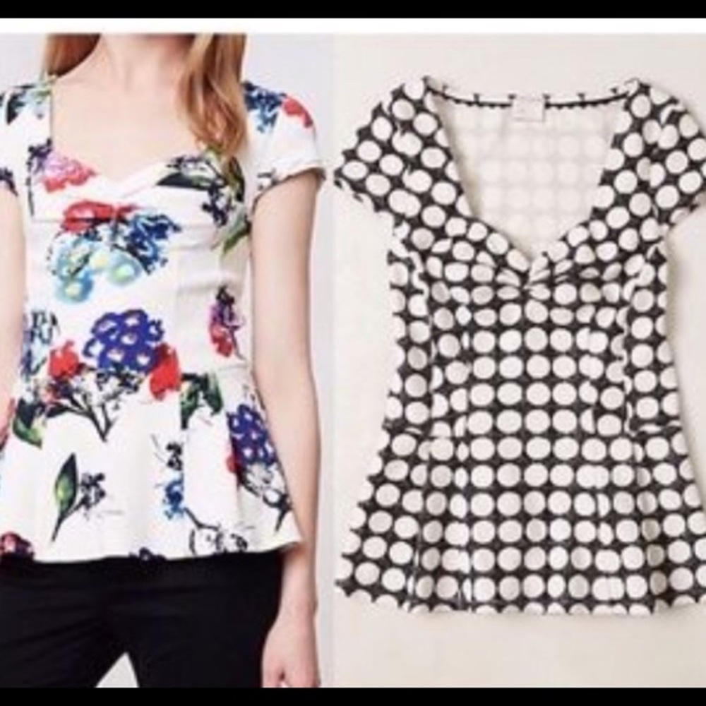 Postmark Mignon Peplum Top